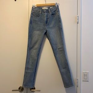 Denim Forum Anjelica High Rise Slim Denim